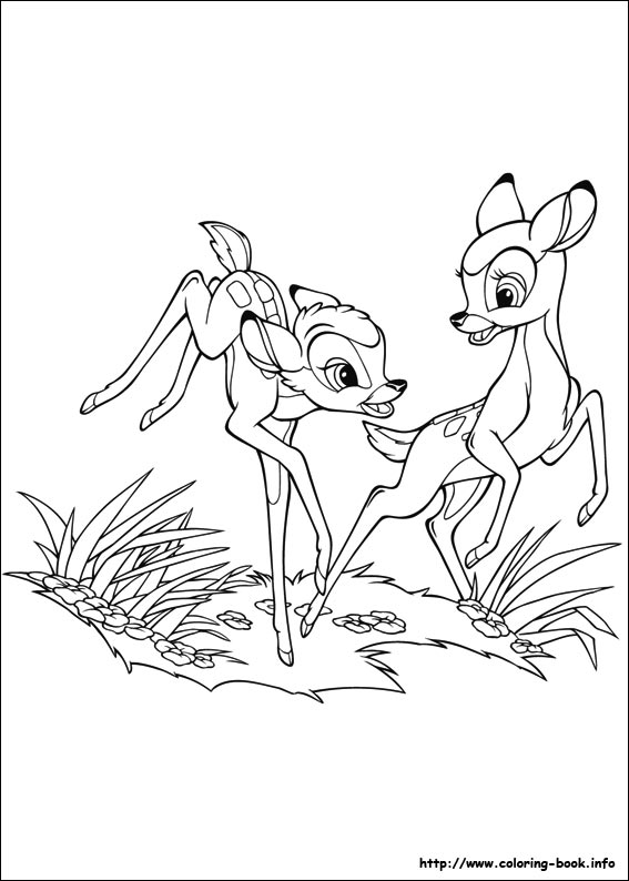 Bambi 2 coloring picture